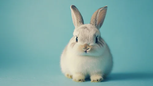 Serene Rabbit Still Life