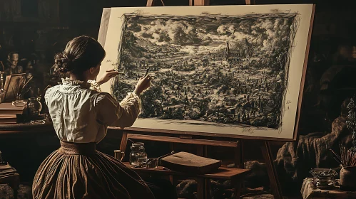 Artist's Vision: A Landscape Unveiled