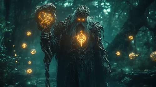 Mystical Forest Wizard