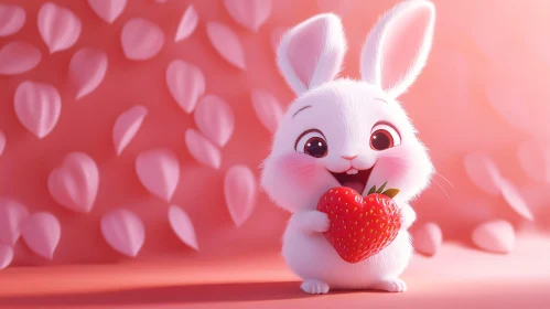 Valentine Bunny with Heart