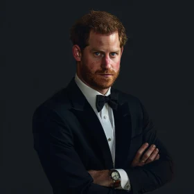 Formal Portrait of Prince Harry