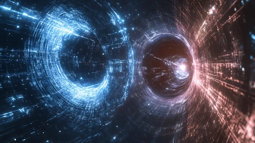Dual Tunnels: An Abstract Light Study
