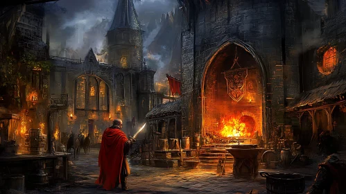 Warrior and the Fiery Forge