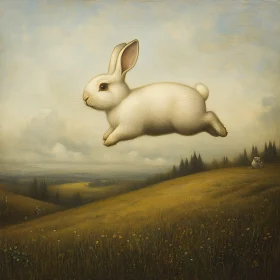 Leaping Hare Landscape