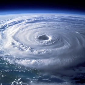 Hurricane from Space