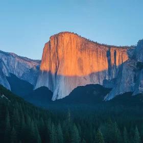 Mountain Vista with Forest