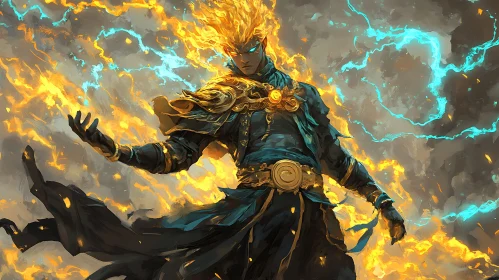 Fiery Mage: Elemental Power Unleashed