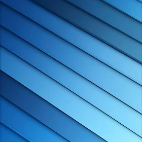 Parallel Blue Lines Abstract Art