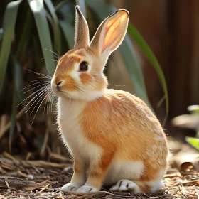 Charming Rabbit in Natural Light
