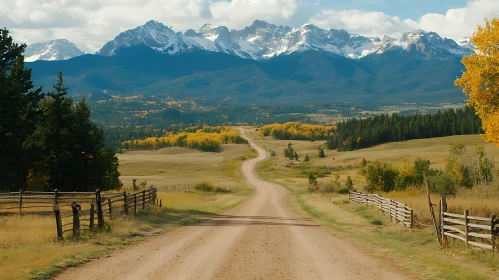 Mountain Road View