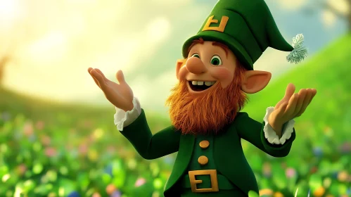 Happy Leprechaun St. Patrick's Day Celebration