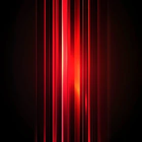 Abstract Red Lines on Dark Backdrop