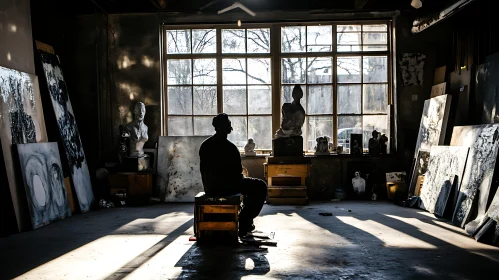 Studio Glimpse: A Moment of Reflection