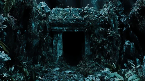 Forgotten Portal: Ancient Stone Entrance