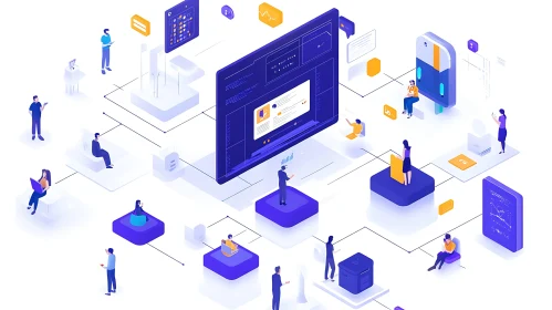 Isometric Digital Network