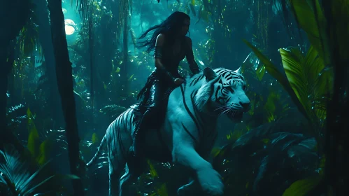 Mystical Jungle Ride with White Tiger