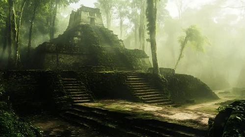 Lost Temple in the Forest