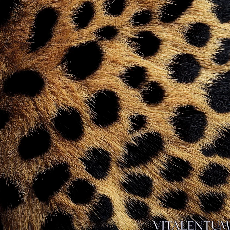 Spotted Fur Texture AI Image