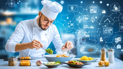 Digital Gastronomy: Chef and Technology Fusion