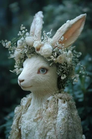 Rabbit in Bloom: A Floral Fantasy