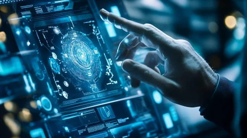 Interactive Digital Display with Data Visualization