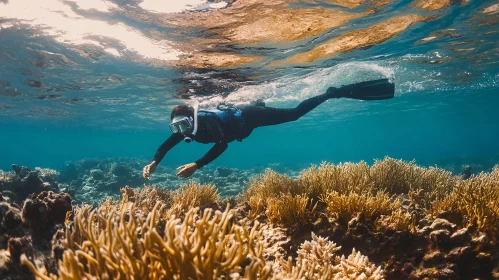 Underwater Exploration with Snorkeler