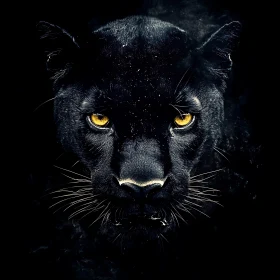 Panther's Gaze: A Study in Darkness