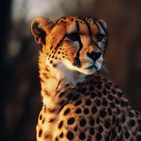 Cheetah Close-Up: A Study in Spots