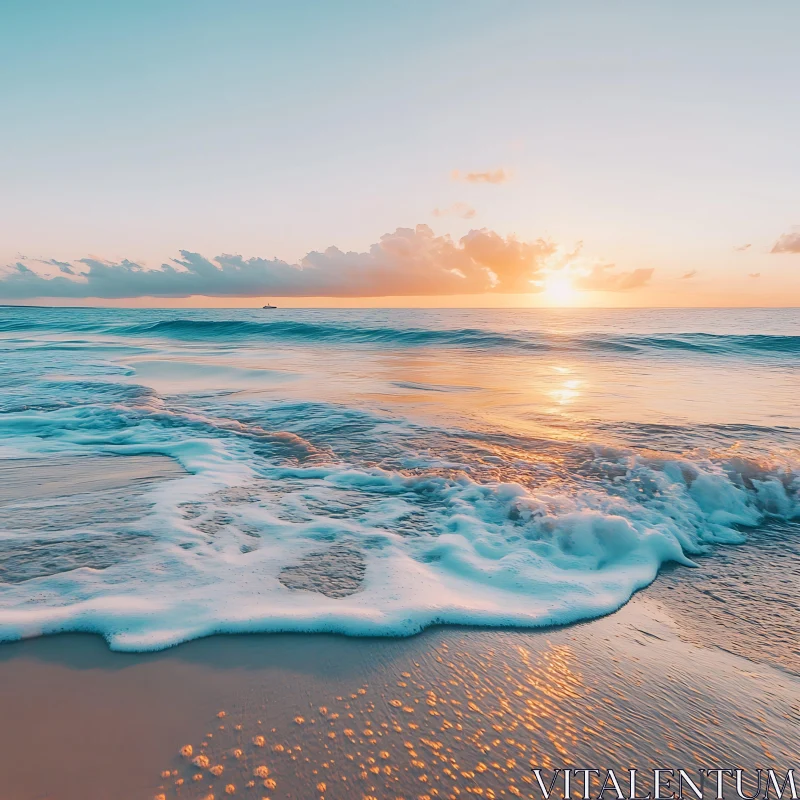 Coastal Sunset Serenity