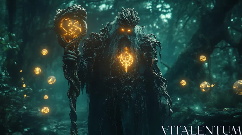 Mystical Forest Wizard