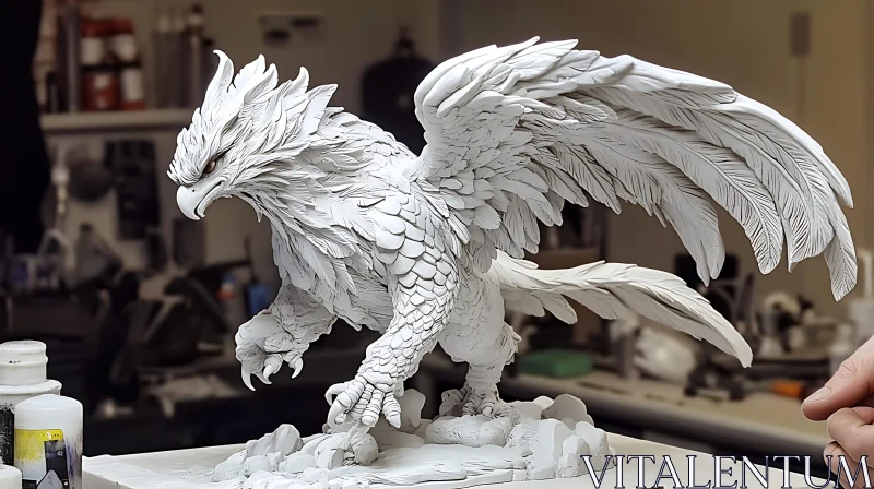 Griffin Art Sculpture