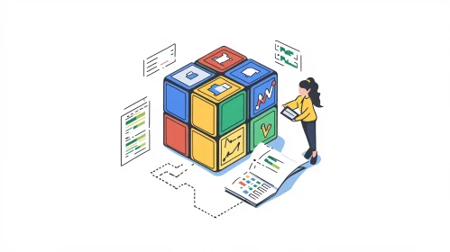 Analyzing Data Cube with Woman