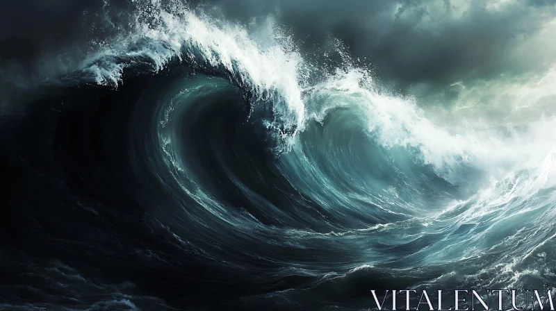 Stormy Seas: A Teal Wave Rises