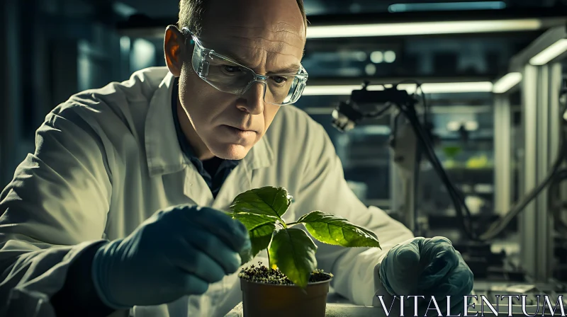 Plant Research in Laboratory Setting