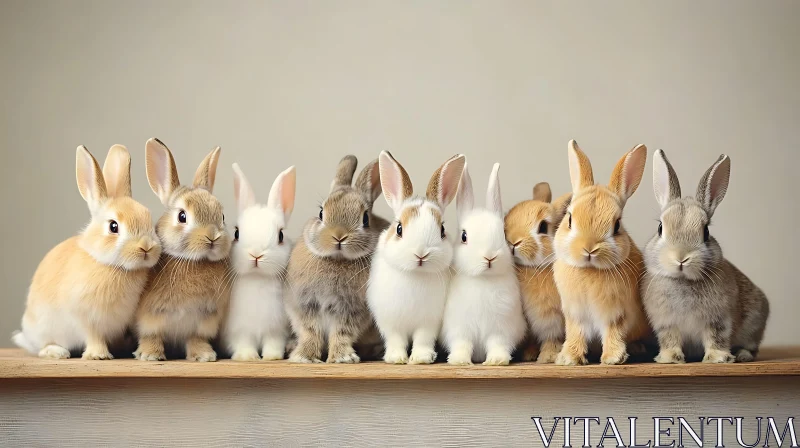 Fluffy Bunnies Portrait