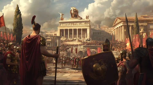 Ancient Rome: Soldiers Parade