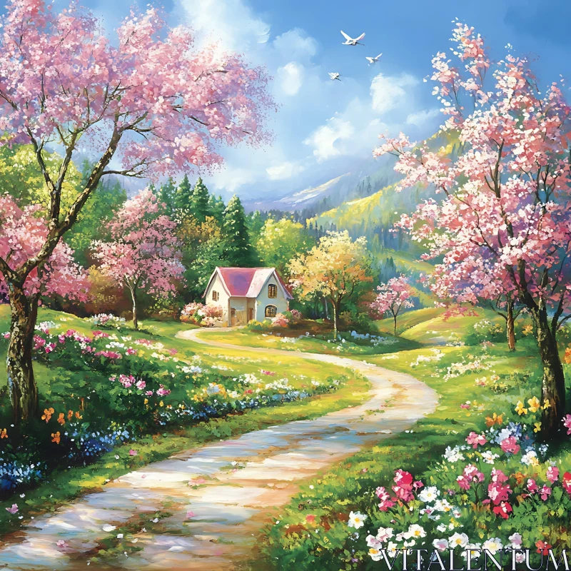 Spring Blossom Cottage Retreat