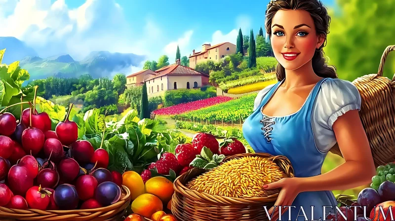 Rural Harvest: A Portrait of Abundance