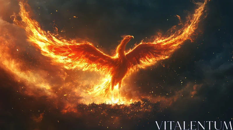 Phoenix Ablaze: Mythical Bird Reborn