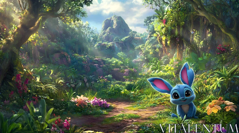 Whimsical Forest Creature Artwork