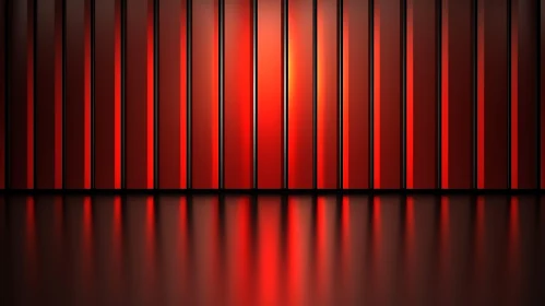 Parallel Red Lines with Reflection