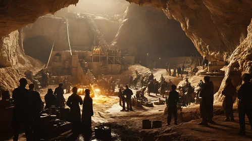 Miners in the Cave