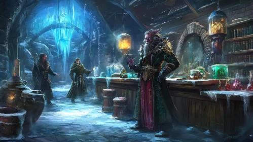 Enchanting Winter Alchemist