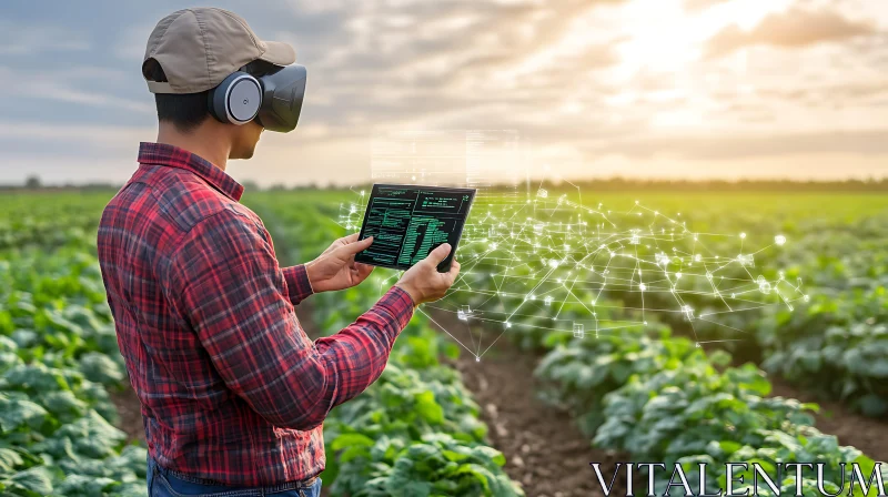 AI ART Virtual Reality in Modern Farming