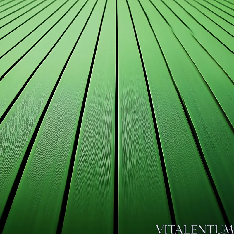 Parallel Green Lines Abstract Design AI Image