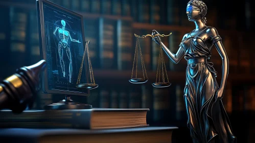 Lady Justice and the AI Robot
