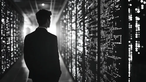 Man in Data Center: A Vision of Technology