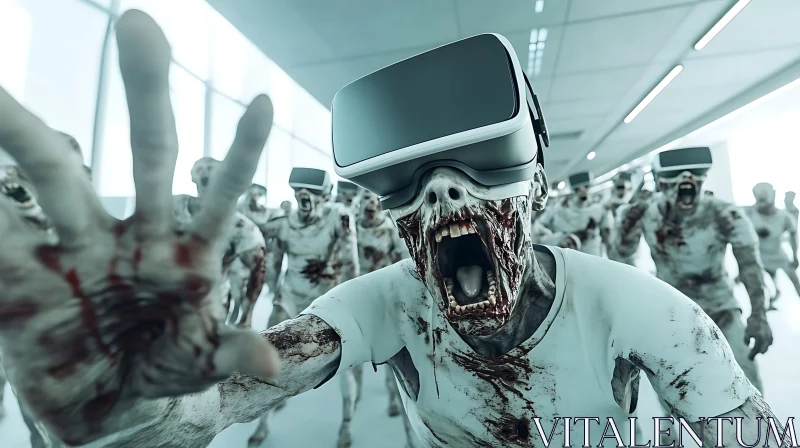 AI ART Virtual Reality Zombie Apocalypse