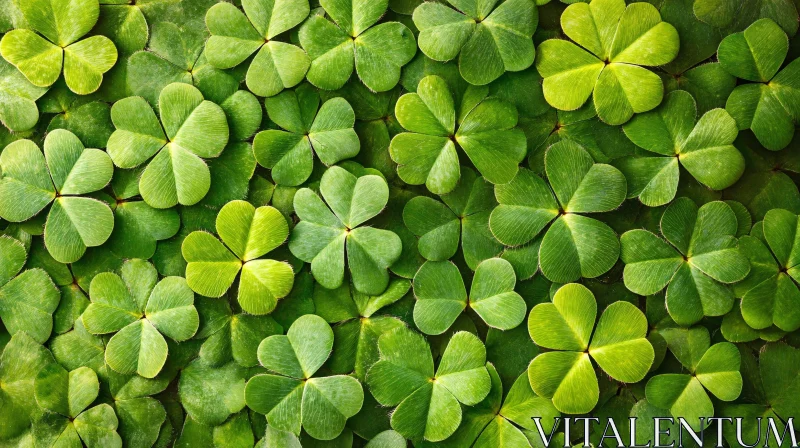 AI ART Clover Patch: A Symbol of Irish Luck