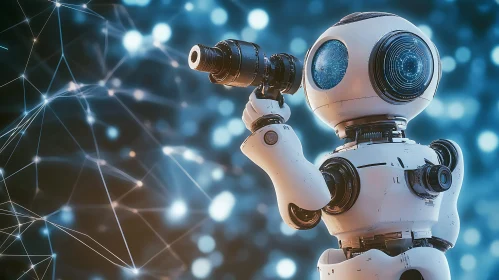 Future Gazing Robot